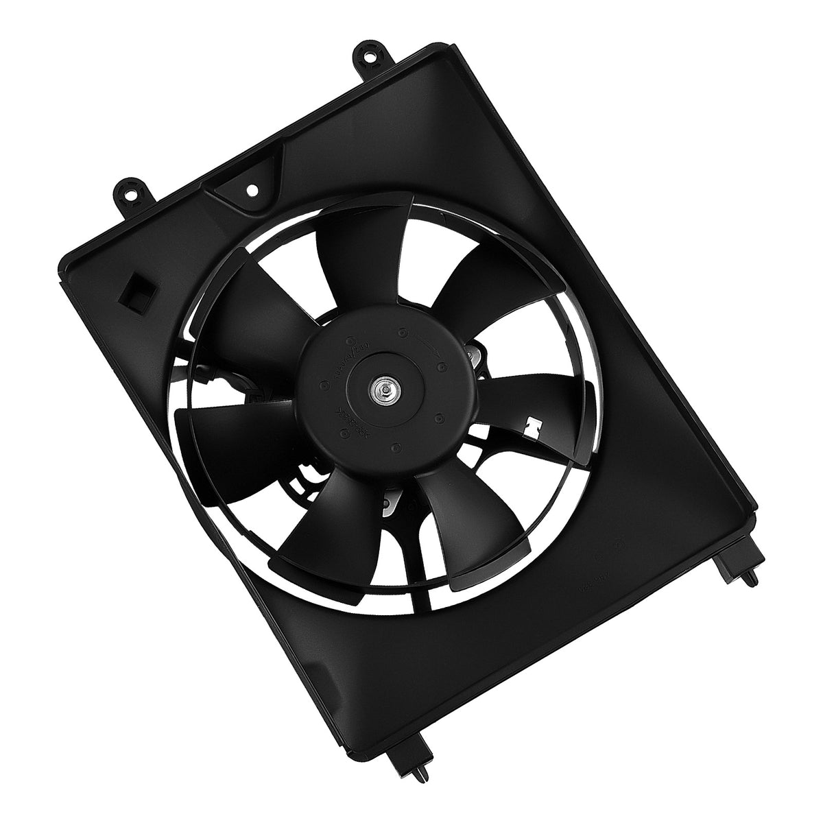 2PCS compatible For AC Condenser Radiator Cooling Fan compatible For Honda Civic 2013-2015 compatible For Acura 2013-2015