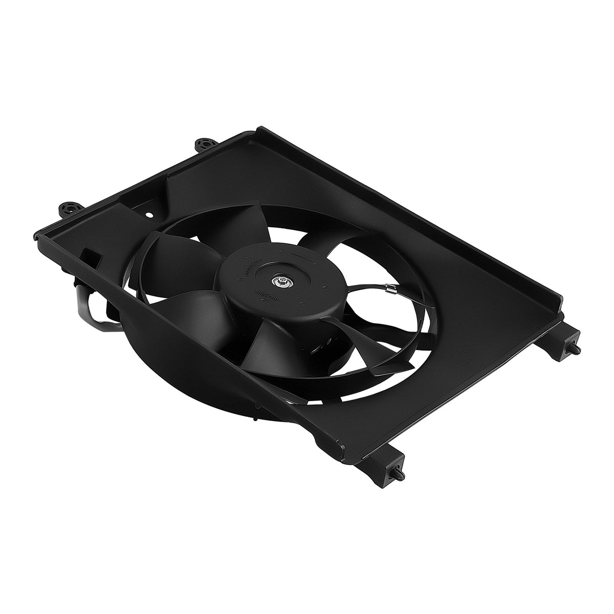 2PCS compatible For AC Condenser Radiator Cooling Fan compatible For Honda Civic 2013-2015 compatible For Acura 2013-2015