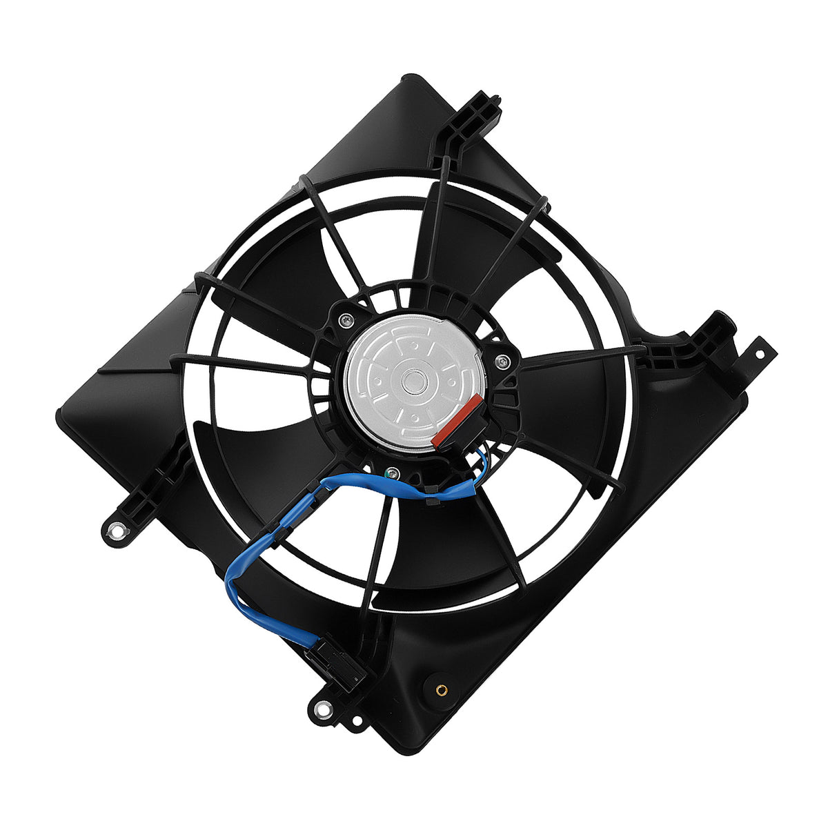 2PCS compatible For AC Condenser Radiator Cooling Fan compatible For Honda Civic 2013-2015 compatible For Acura 2013-2015