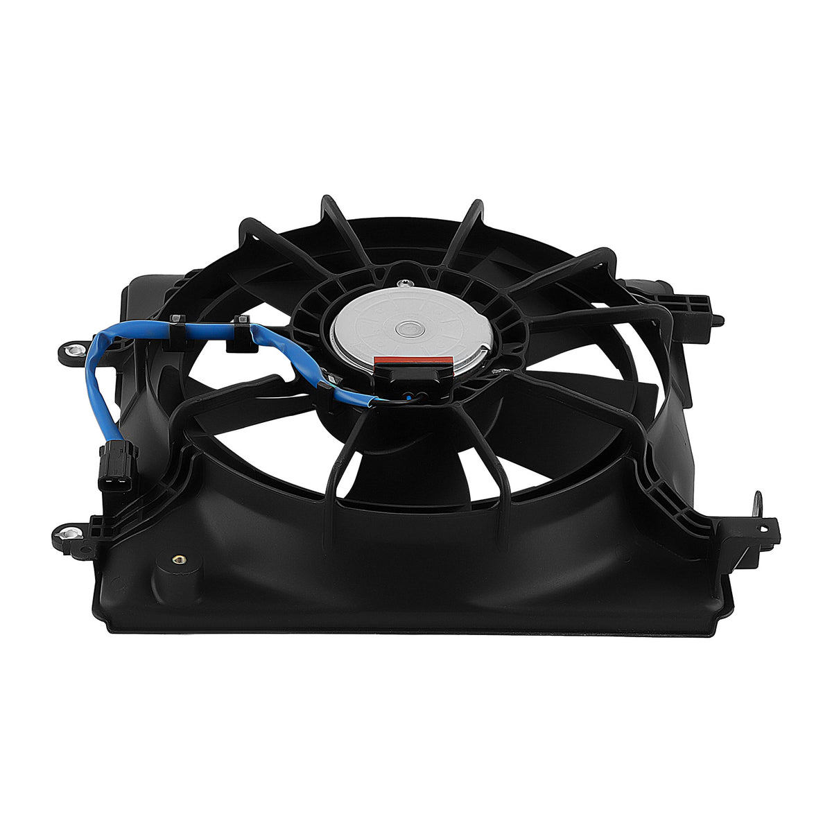 2PCS compatible For AC Condenser Radiator Cooling Fan compatible For Honda Civic 2013-2015 compatible For Acura 2013-2015