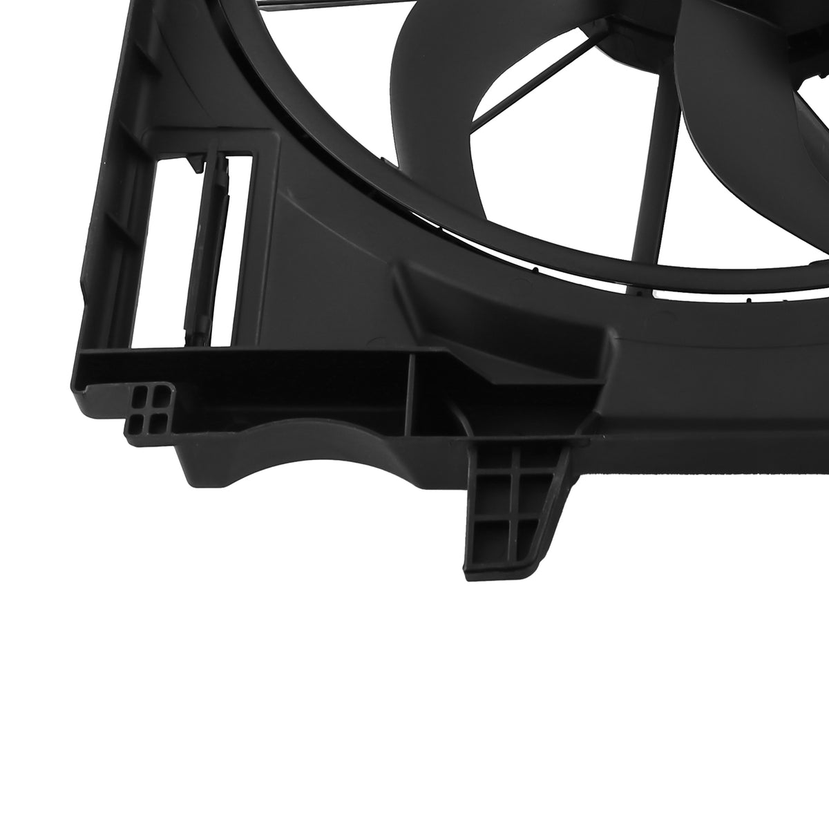 Radiator Condenser Cooling Fan Assembly compatible For Chevrolet Cruze 1.4L In.l4 2017-2019