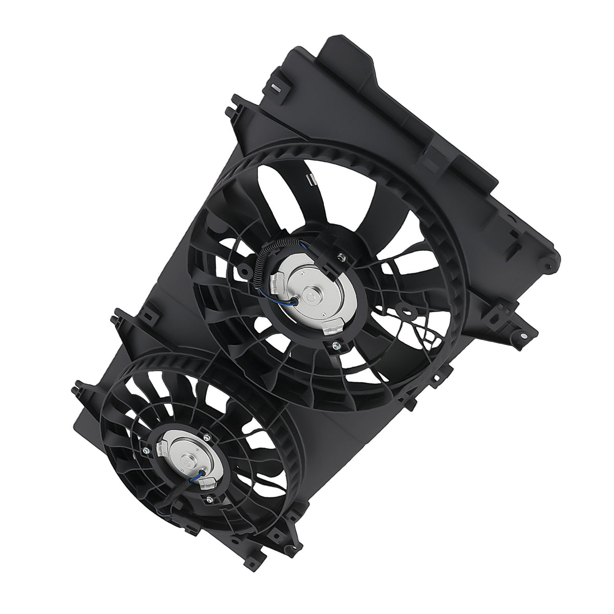 Radiator Cooling Fan compatible For Mazda 3 L4 2.0L/2.5L 2014-2018 PE2015150 PE2015140