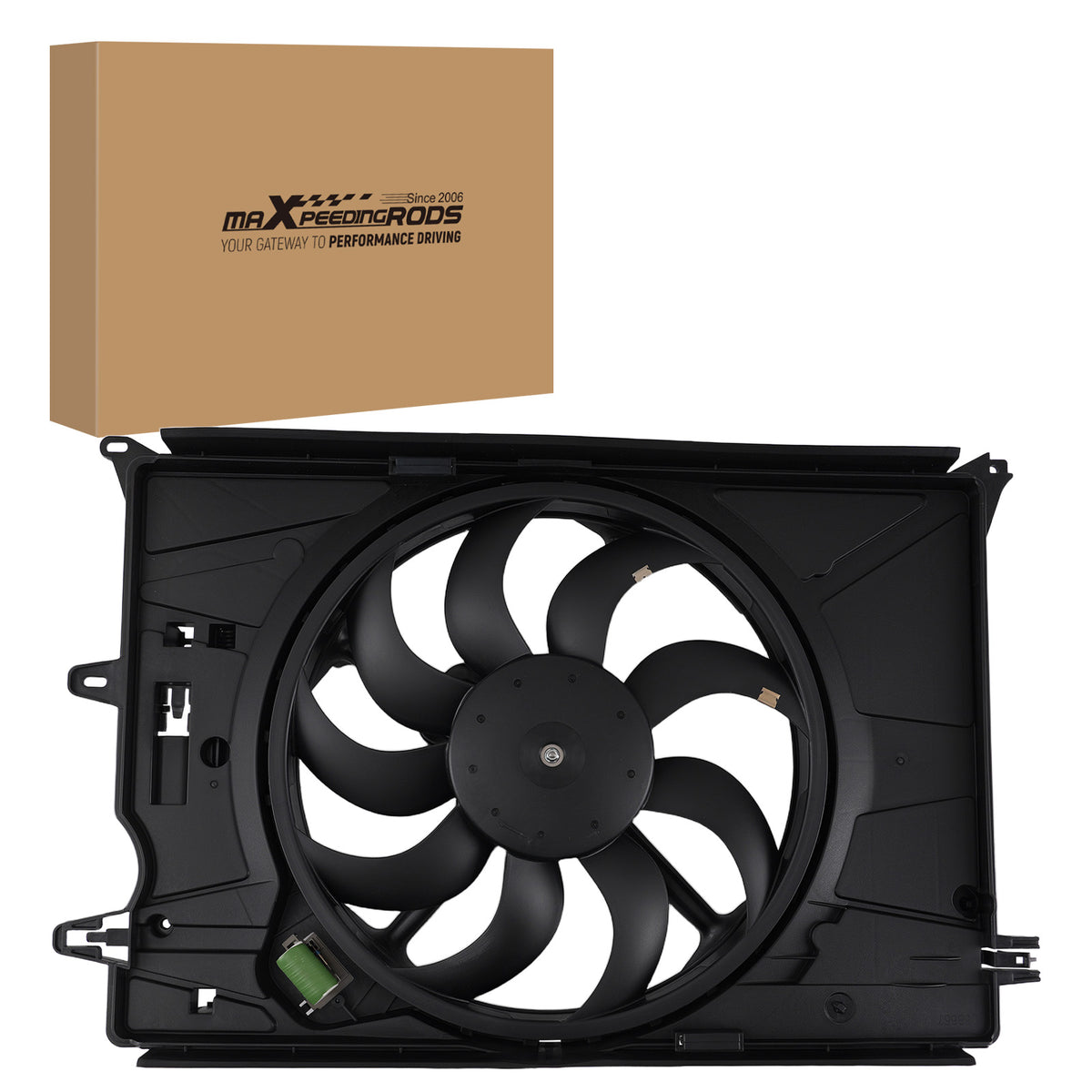 2-Pin Cooling Fan compatible For Fiat 500X compatible For Jeep Renegade 1.4L 2015-18 623530 621-569