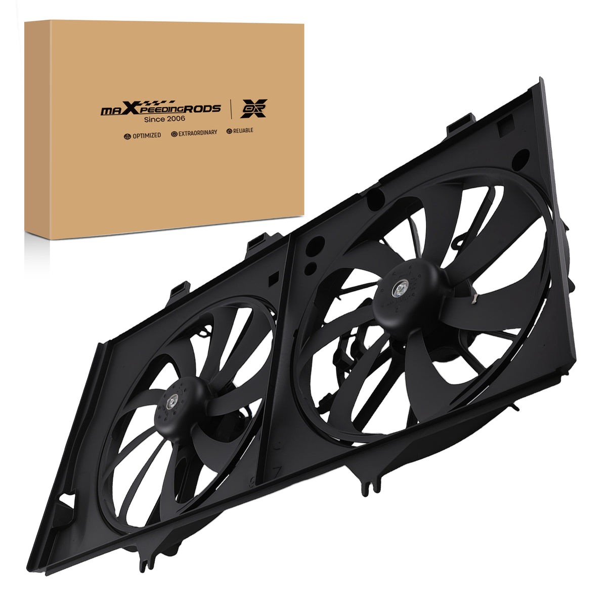 Cooling Fan compatible For Toyota Camry 2.5L L4 12-17 622760 TO3115169 67460106 163610V420