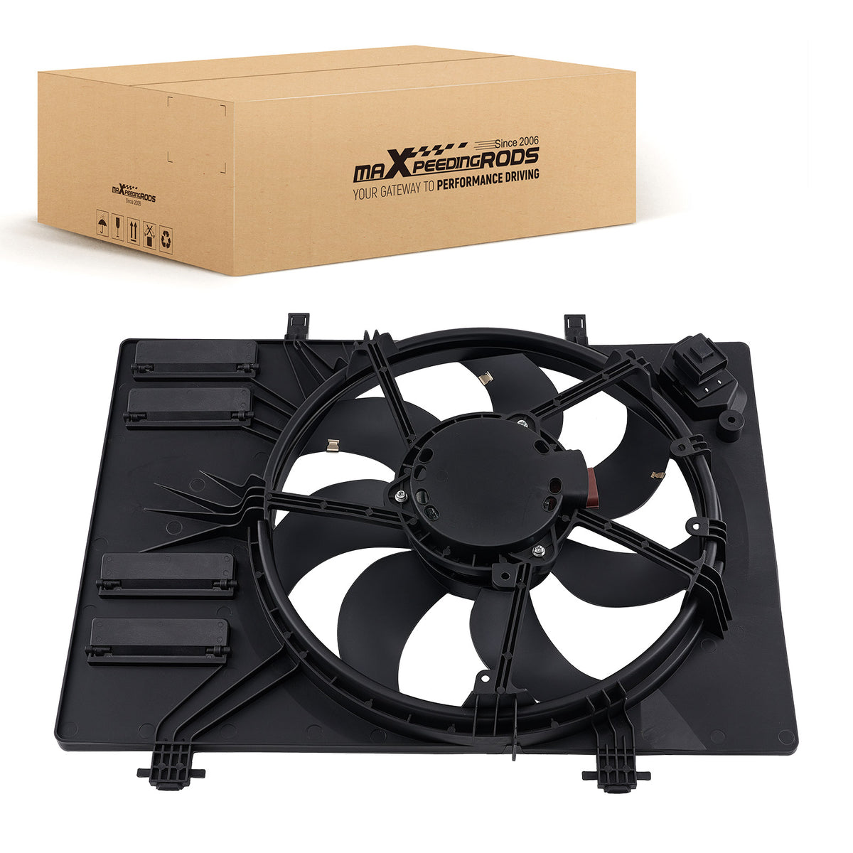 Cooling Fan Assembly compatible For Ford EcoSport 1.0L 18-21 624690 with Shroud