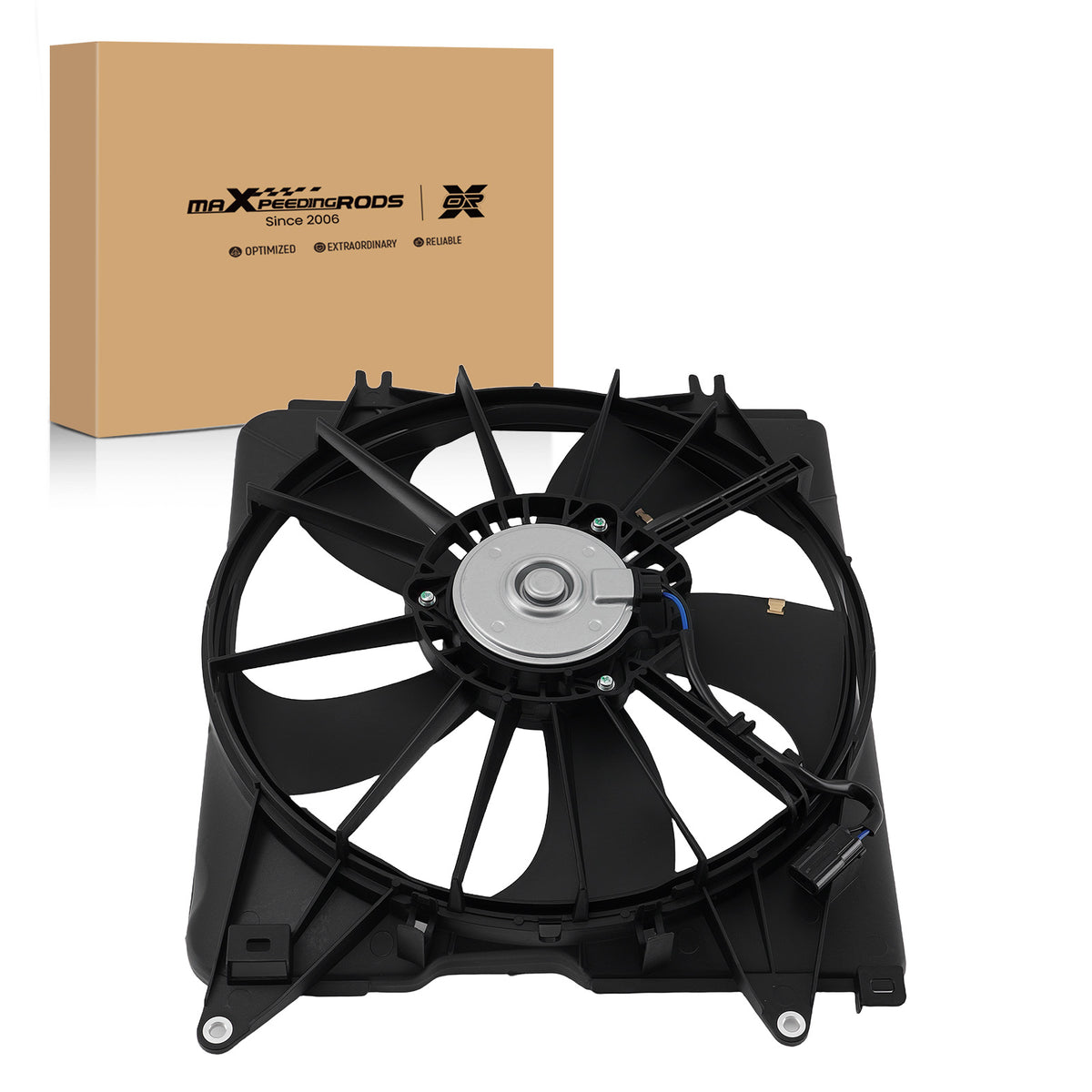 Left Cooling Fan compatible For Honda CR-V 1.5L/2.4L 17-22 190155PAA01 601550 190305PAA01
