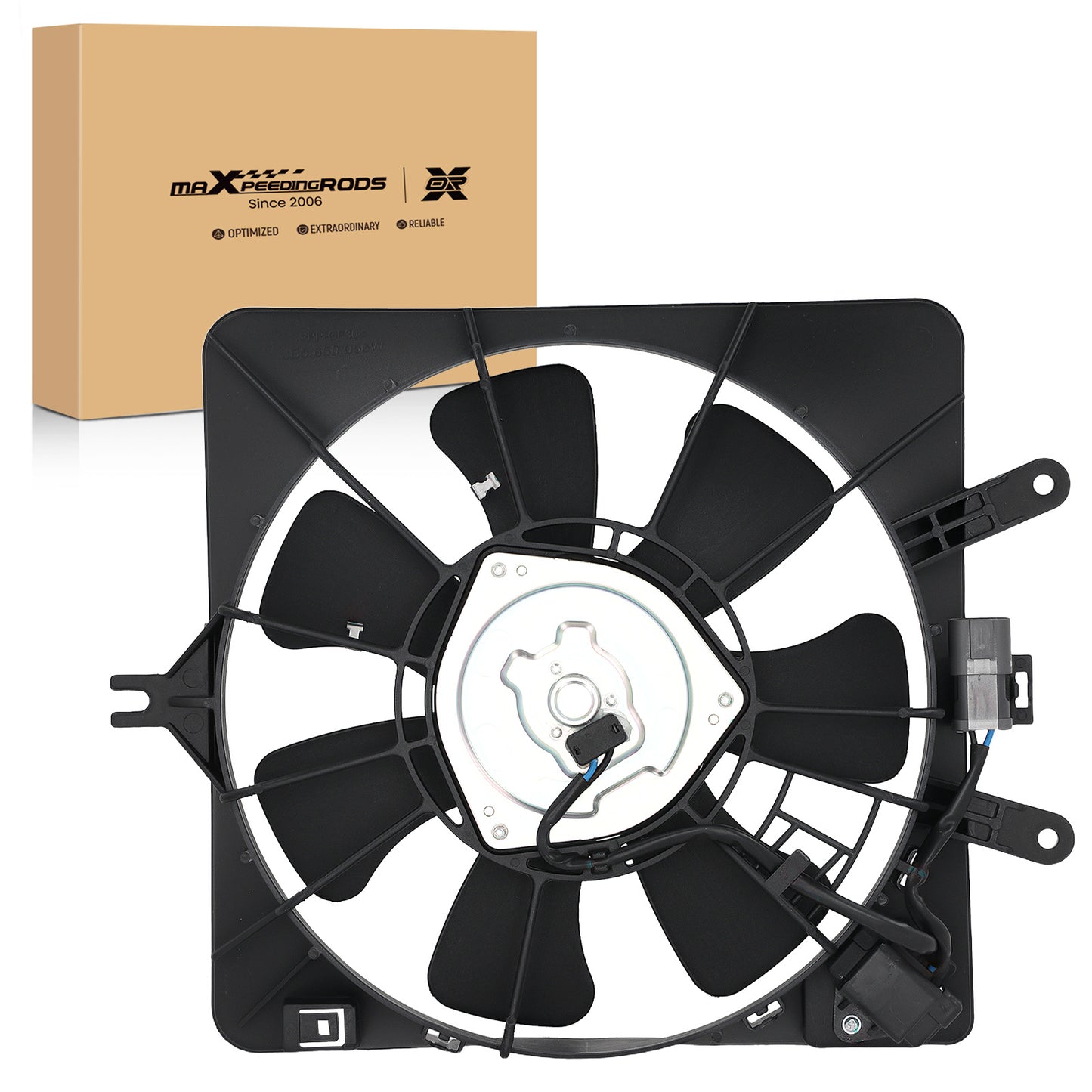 2-Pin Cooling Fan Assembly compatible For Honda L4 1.5L 07-08 38615SAA000