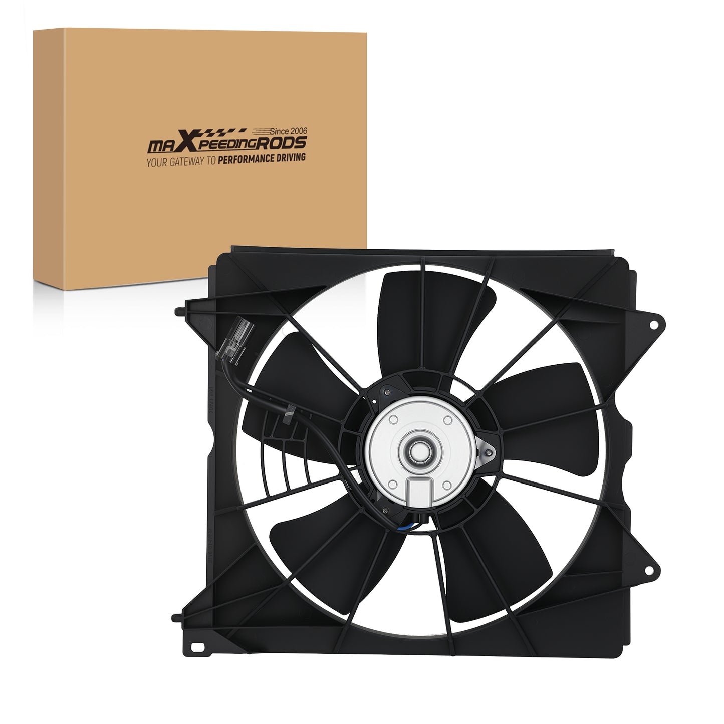 Cooling Fan compatible For Honda Accord EX-L LX-P 2008-2012 HO3115142 2-Pin 240W