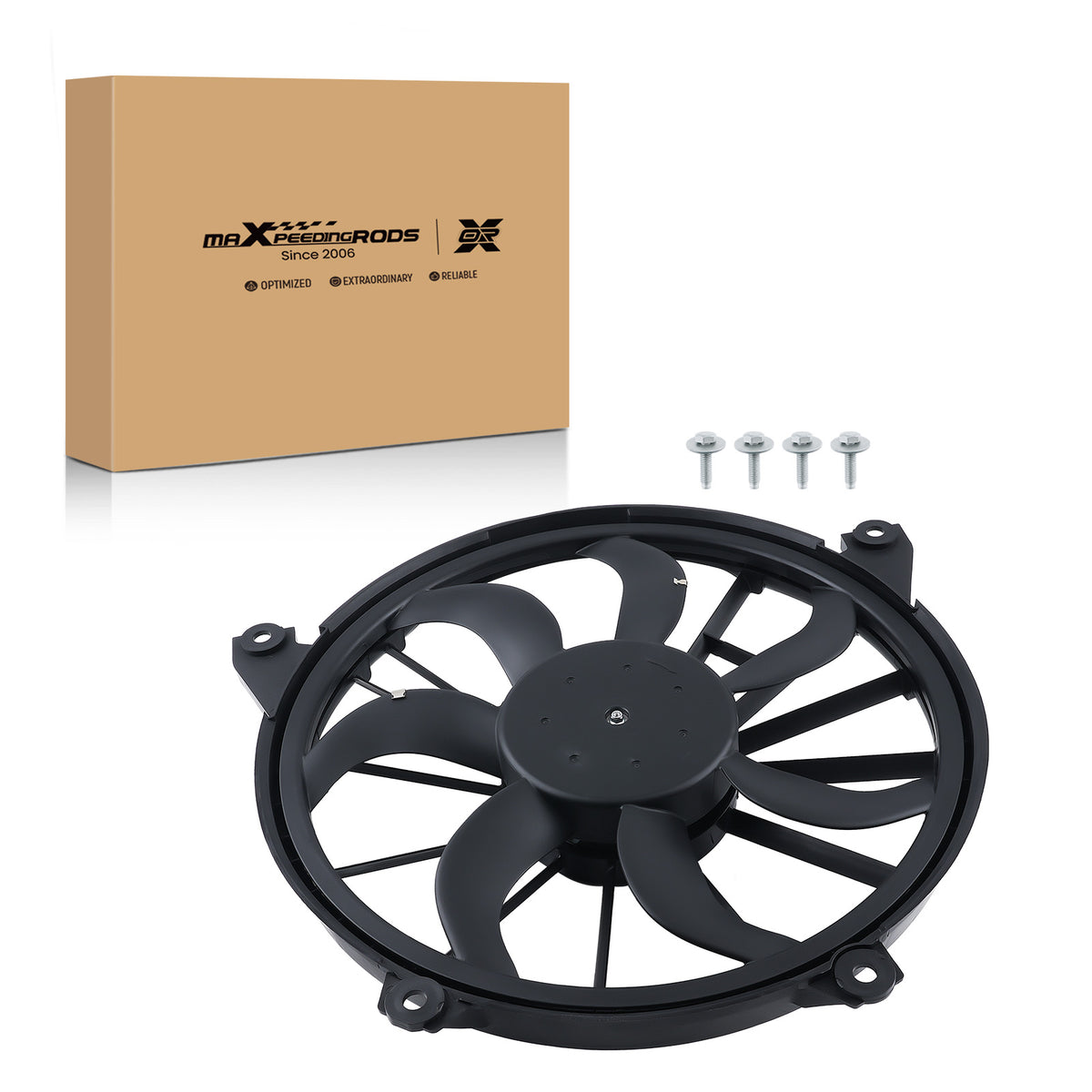 Cooling Fan Assembly compatible For Dodge Journey 2.4L 3.6L 2009-2020  68102116AA 240W