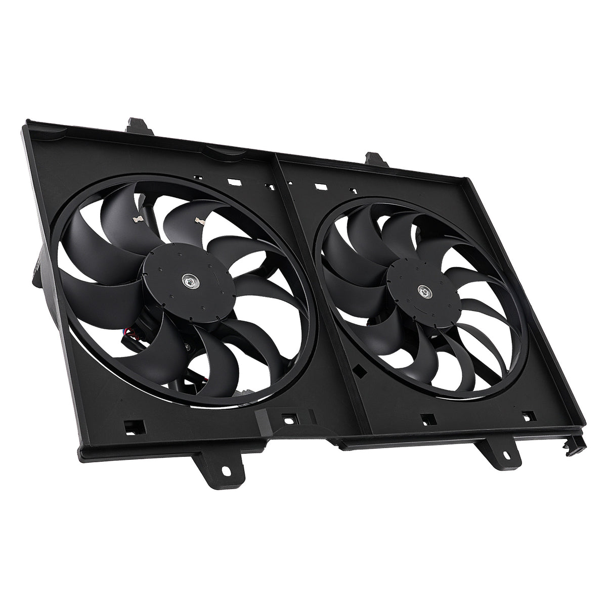Compatible For AC Cooling Fan Assembly compatible For Nissan Rogue 2008-2013 21481JG300 240W 4 Pins