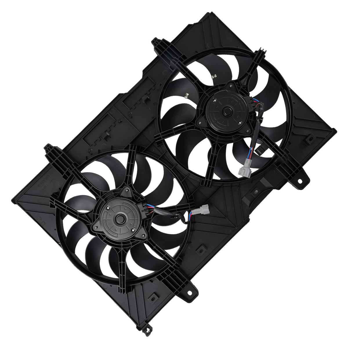 Compatible For AC Cooling Fan Assembly compatible For Nissan Rogue 2008-2013 21481JG300 240W 4 Pins