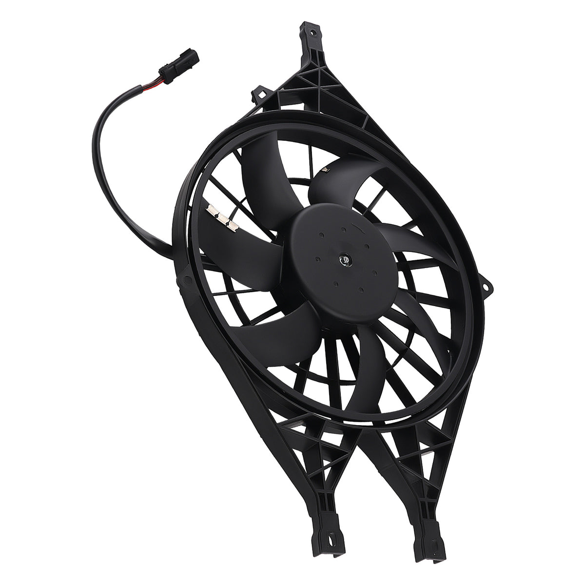 Cooling Fan Assembly compatible For Dodge Dakota 2.5L 3.9L 2000-2003 52030033AC 2Pins