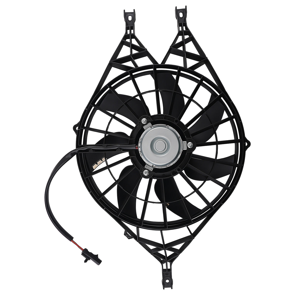 Cooling Fan Assembly compatible For Dodge Dakota 2.5L 3.9L 2000-2003 52030033AC 2Pins