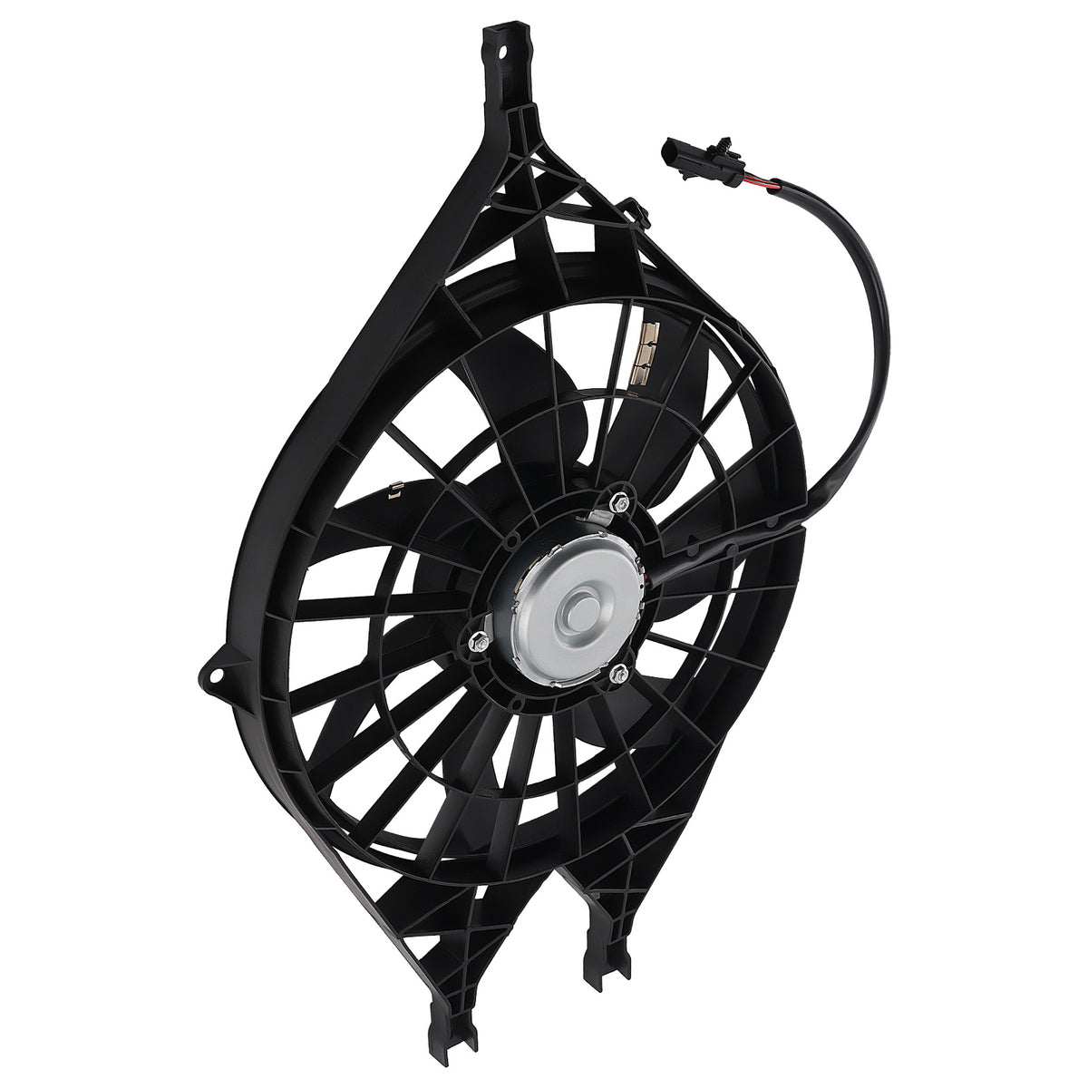 Cooling Fan Assembly compatible For Dodge Dakota 2.5L 3.9L 2000-2003 52030033AC 2Pins