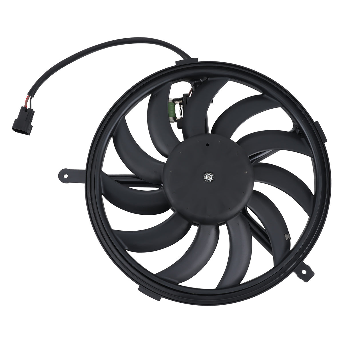 Electric Radiator Cooling Fan compatible For Mini Cooper S 2009-2011 621508 NRF47553 3 Pins