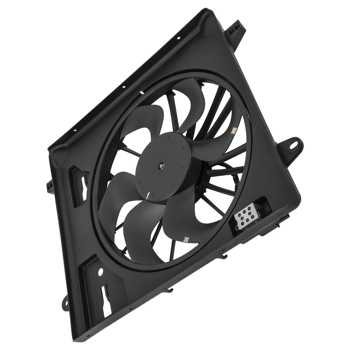 Cooling Fan compatible For Jeep Wrangler JK V6 3.8L 2007-2011 55056642AB 52079654AE 620055