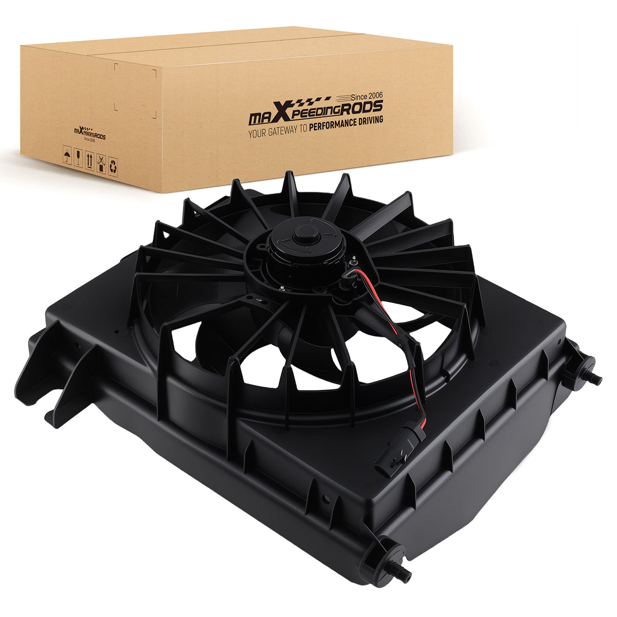 240W Electric Cooling Fan compatible For Dodge Ram 1500 V6 3.7L 2002-2008 68004163AA