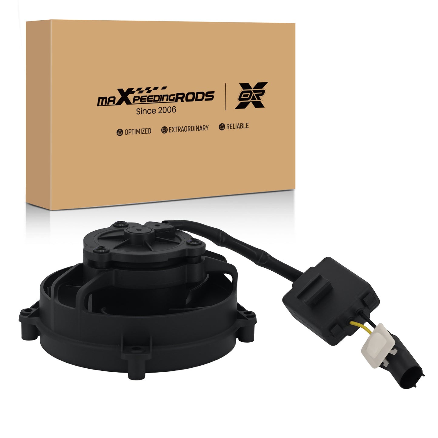 Cooling Fan Assembly compatible For Mini Cooper Base/S Hatchback 2002-2008 40W
