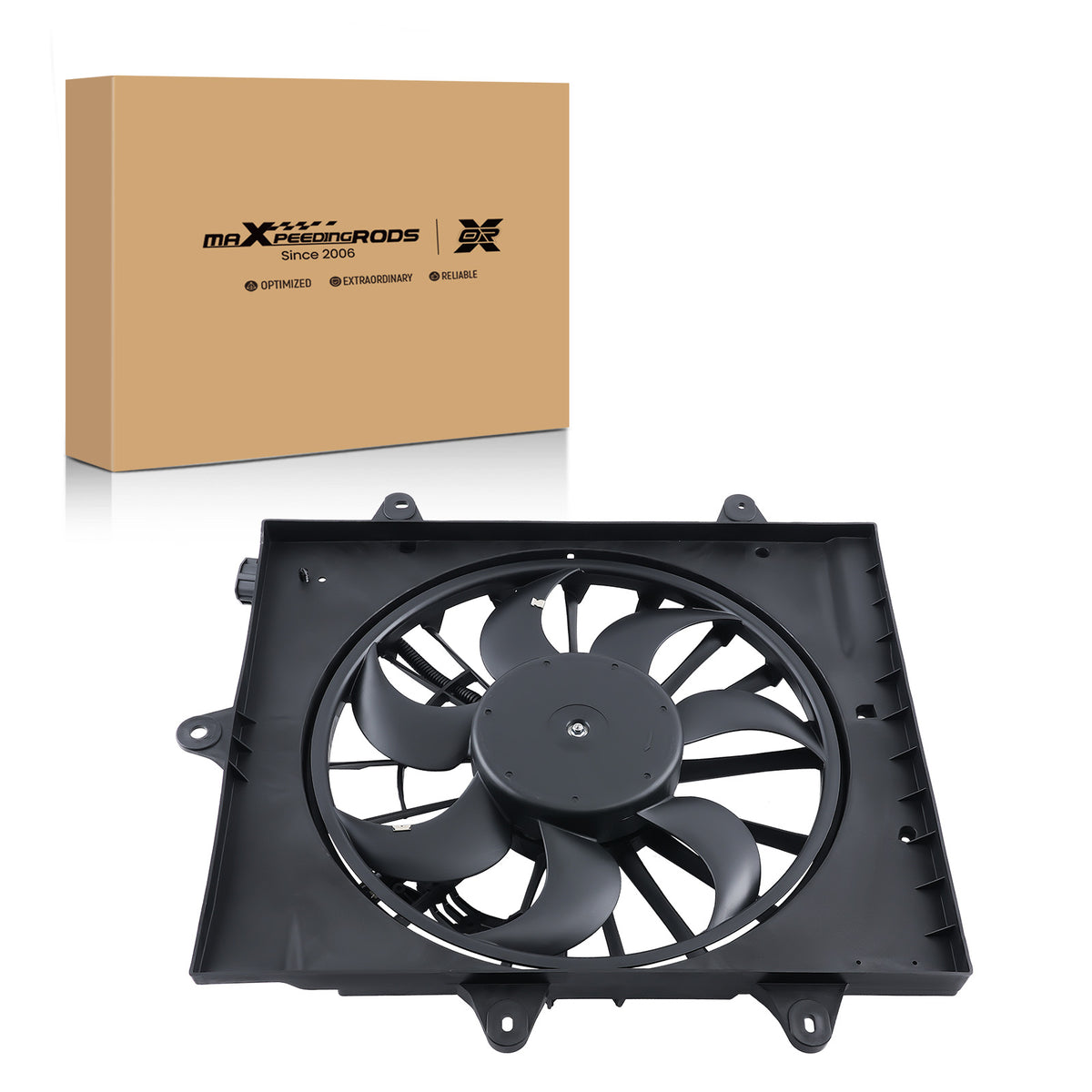 Cooling Fan 2100RPM compatible For Chrysler PT Cruiser 2.4L 2004-2005 5127726AA 620-954
