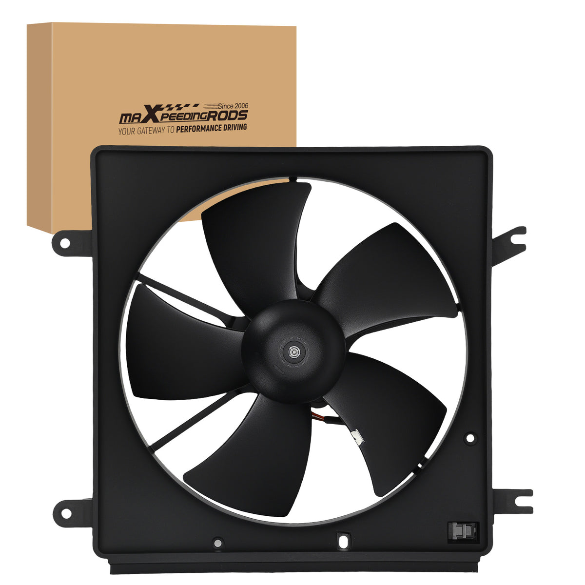 Cooling Fan Assembly compatible For Acura CL 2.2L 1997 5 Blade Direct Replacement