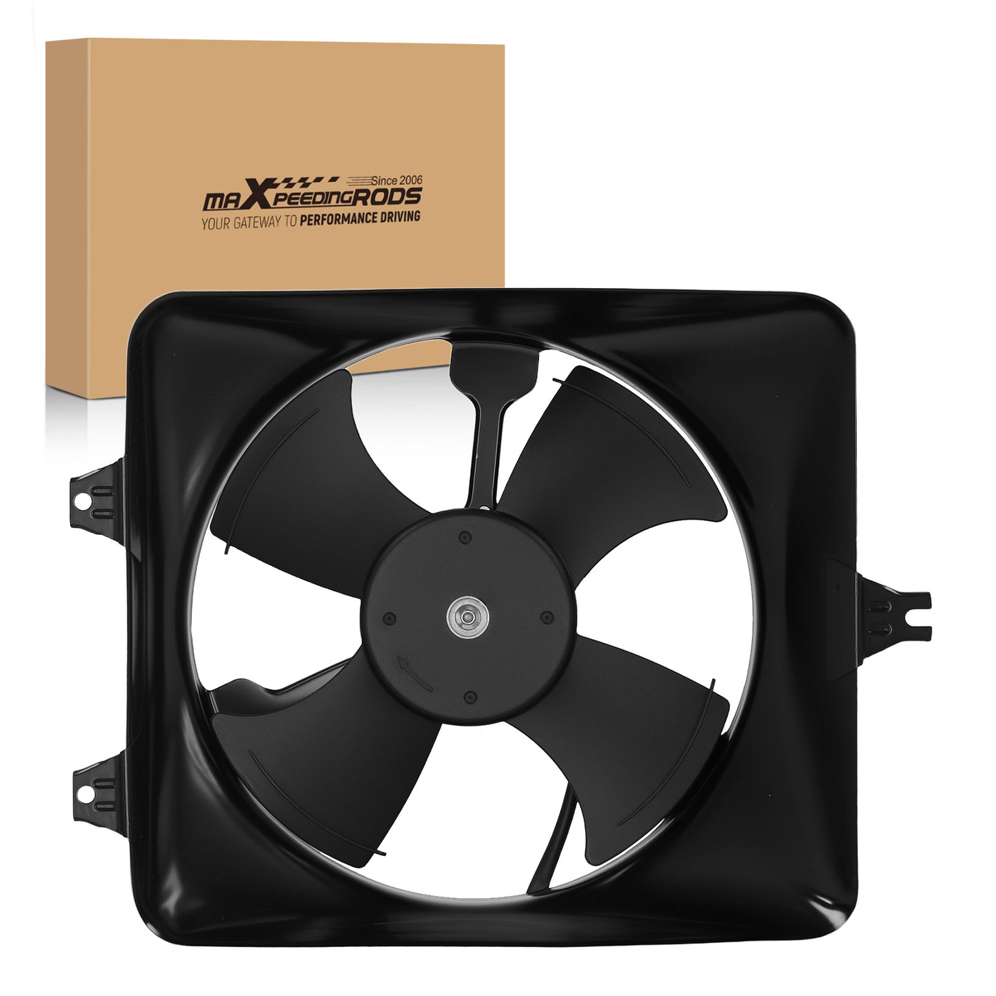 Cooling Fan Assembly compatible For Acura TL 04-08 610800 38616P8FA01 240W 4 Blade