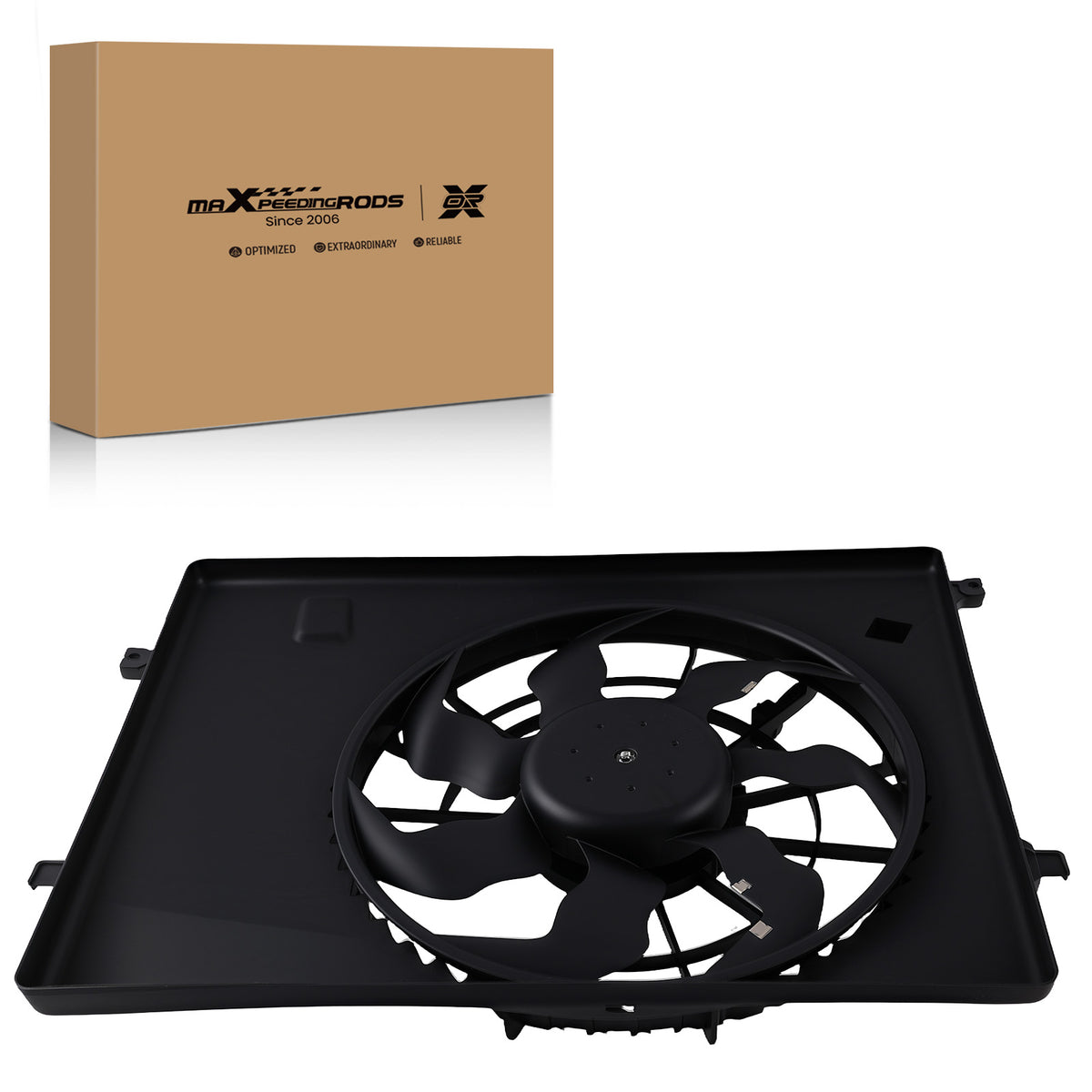 Cooling Fan compatible For Kia Sorento L4 2.4L / V6 3.3L 16-2020  25380C6500 25380C6600