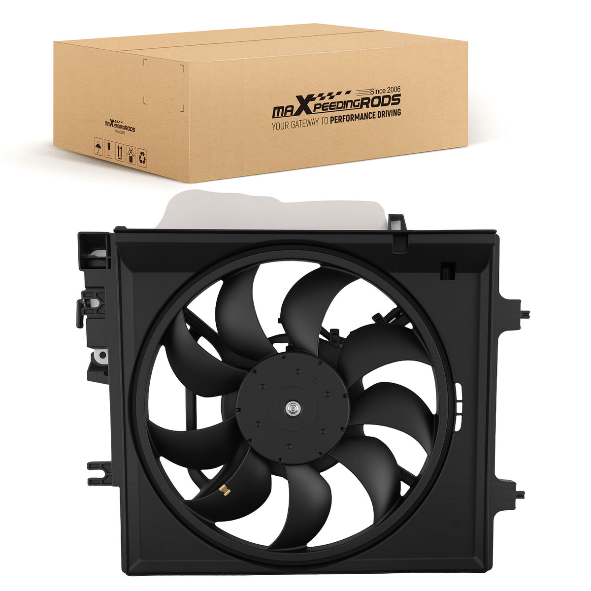 Electric Radiator Cooling Fan compatible For Subaru Forester 2.5L 2019-2023 160W