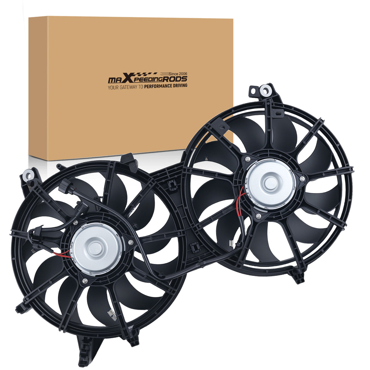 Cooling Fan Assembly compatible For Infiniti EX35 2008-2009 621162 2811635 240W