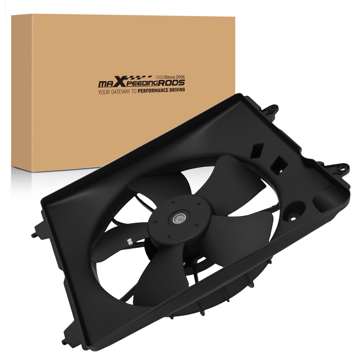 A/C Condenser Cooling Fan compatible For Honda CR-V 2.4L 2010-2016 19015REZA01