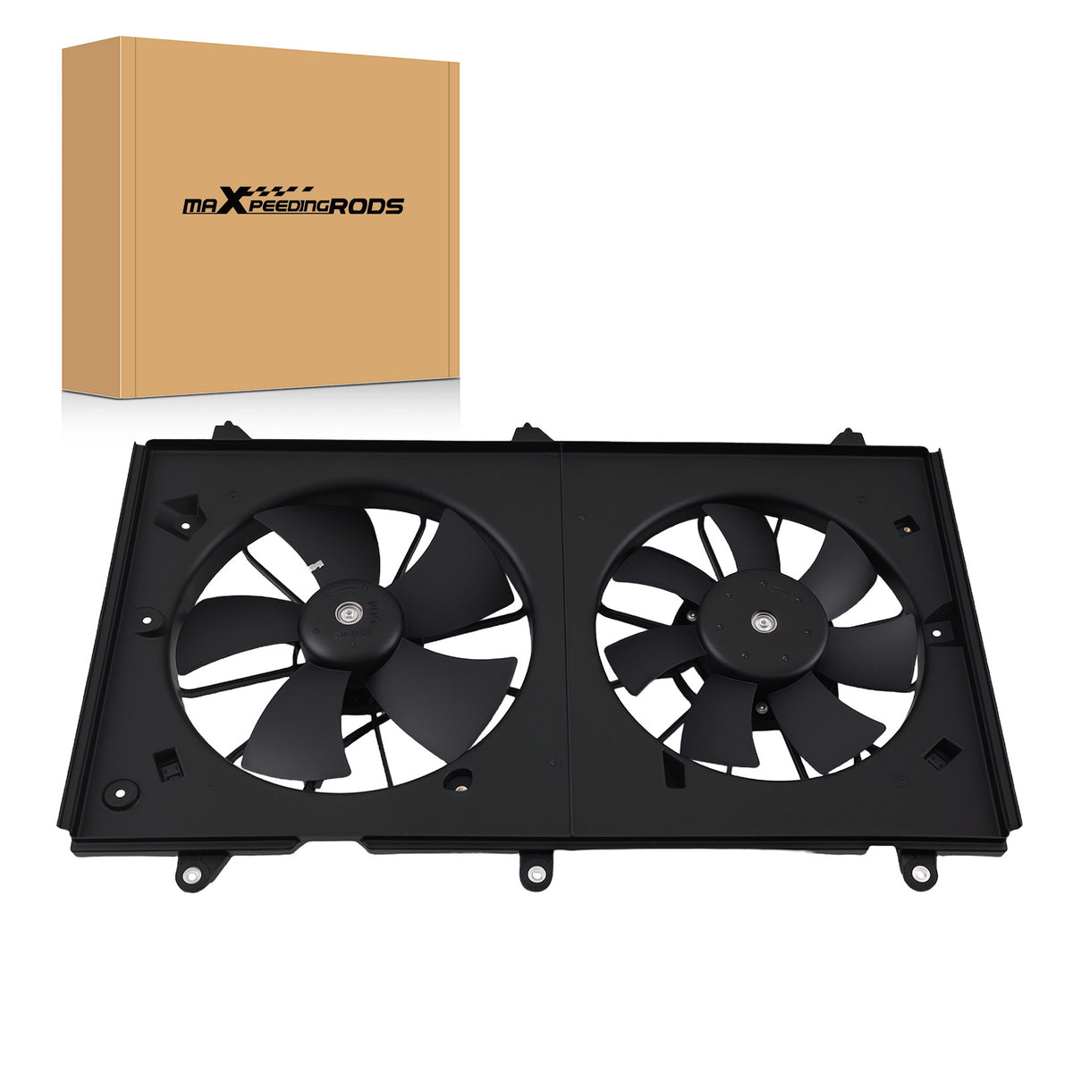 Cooling Fan Motor compatible For Honda Accord EX-L Sedan 2007 19015RAAA01