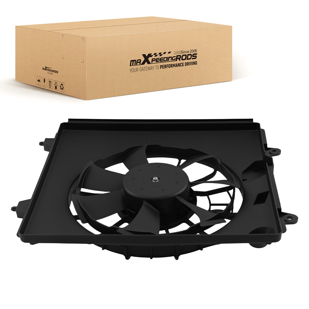 Cooling Fan compatible For Honda CRV 2.4L 07-09 HO3120102 38615RZAA01 38615R5AA01 620245