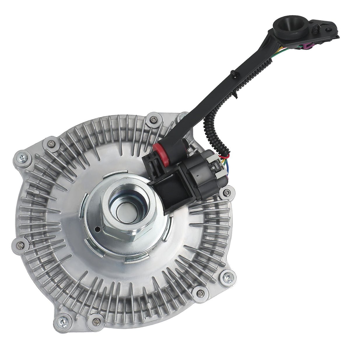 Fan Clutch Assembly compatible For Chevy Silverado2500HD/3500HD compatible For GMC Sierra 2011-2014