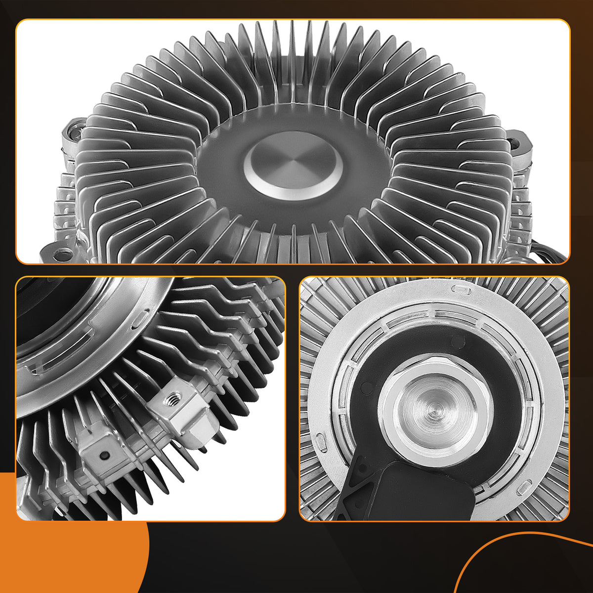 Fan Clutch compatible For Ford F150 compatible For Expedition Navigator compatible For Lincoln Mark LT 2007-2008