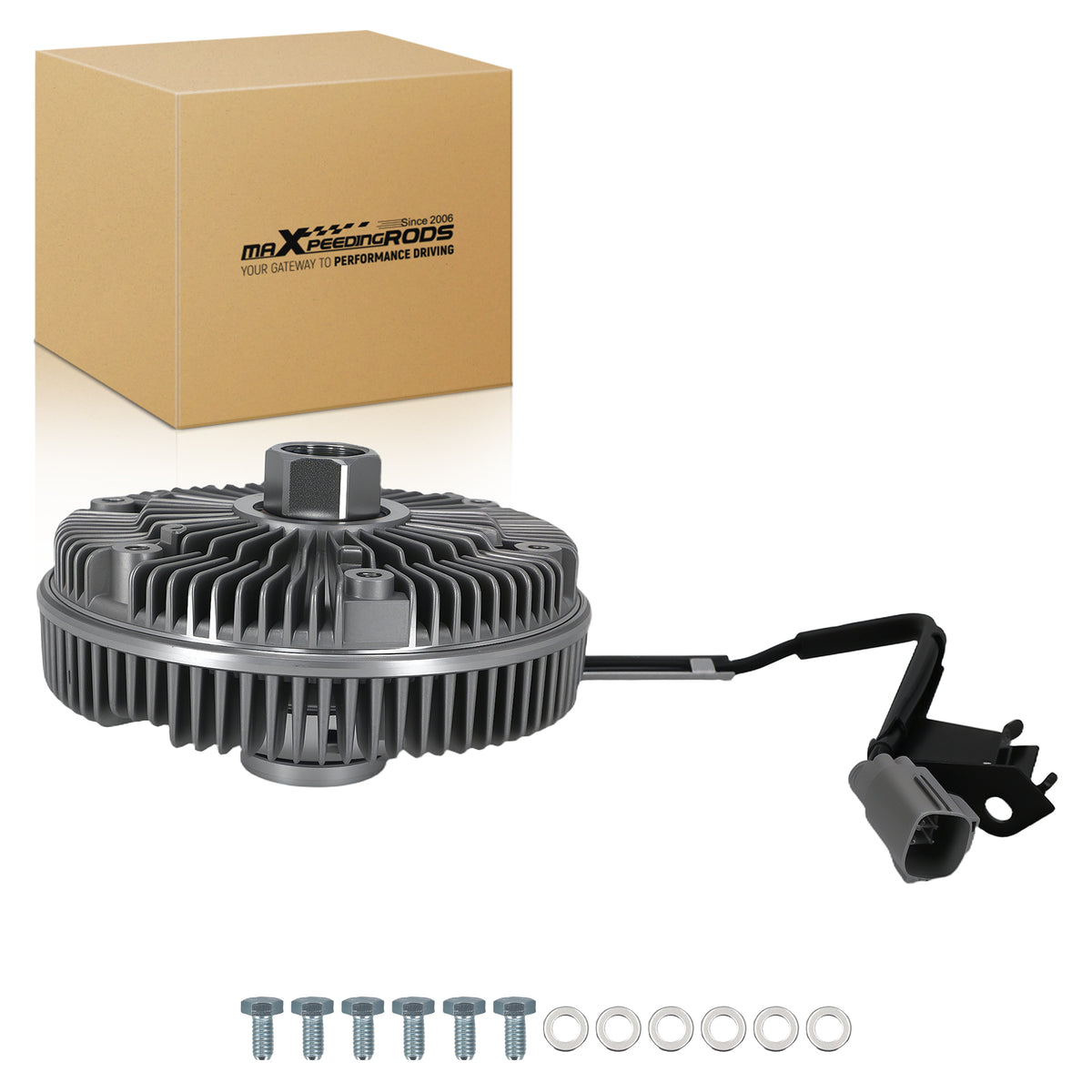 Fan Clutch compatible For Dodge Ram 2500/3500/4000/4500/5500 04-09 52028879AF 55056990AA