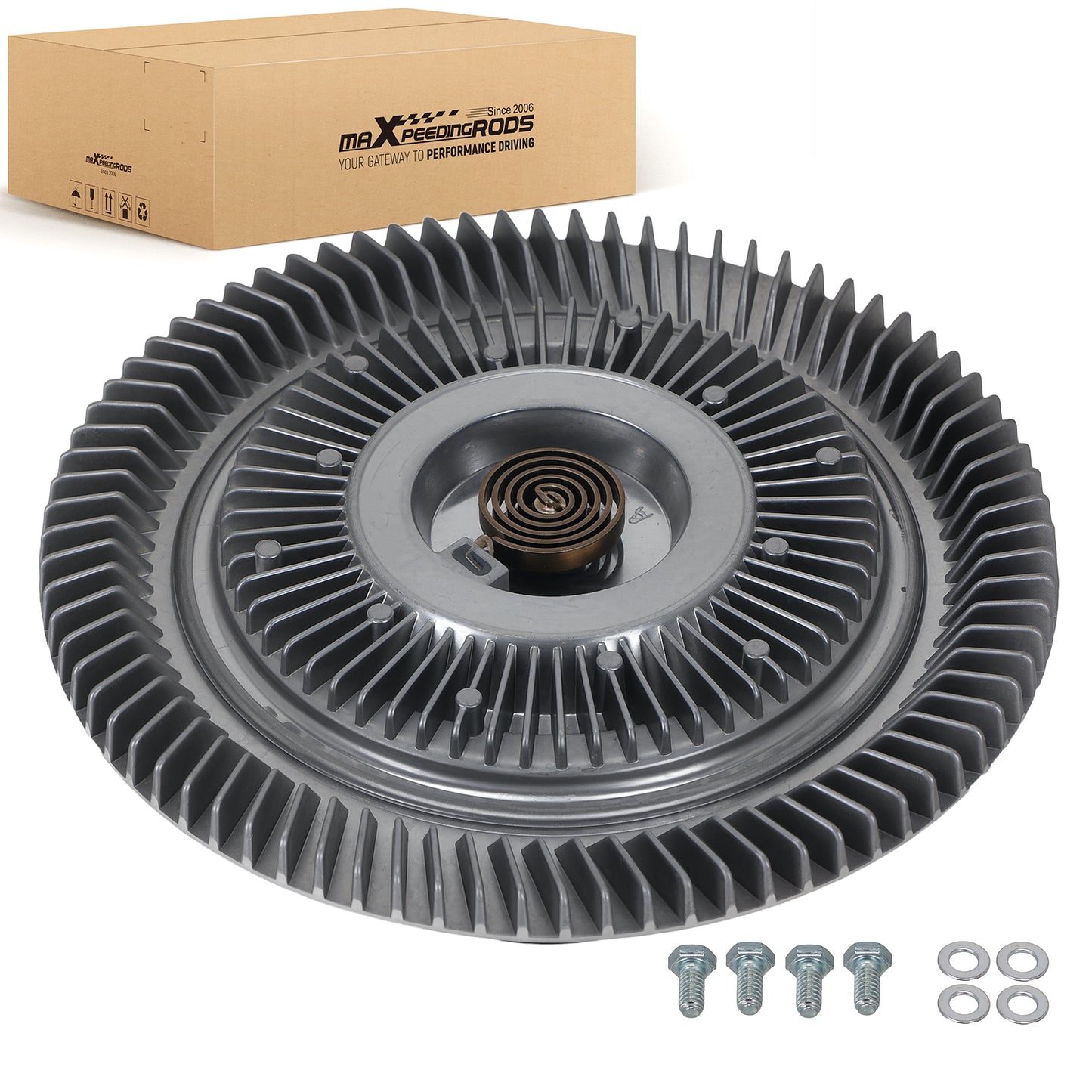 Fan Clutch compatible For Ford Bronco F-150 F-250 5.0L 1987-1996 E4DZ8A616A E4DZ8A616B