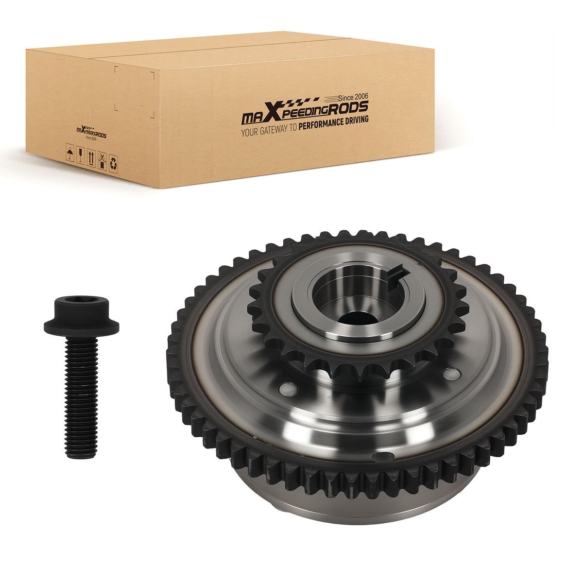 Intake Camshaft Adjuster Actuator compatible For Ford Taurus Police Interceptor 3.5L 14-19