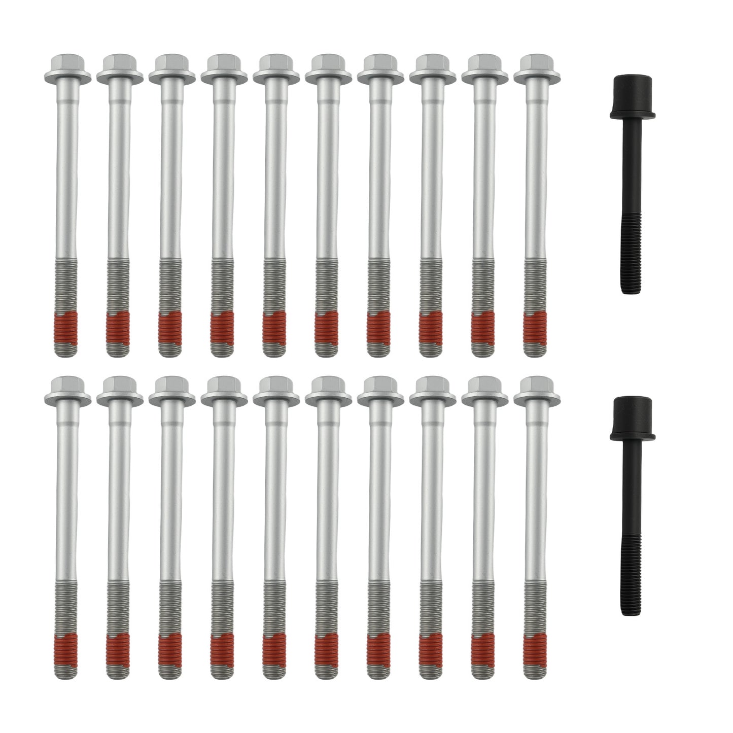 Cylinder Head Bolt compatible For Cadillac Escalade GMC Sierra 5.3L 6.2L L83 L8611611976