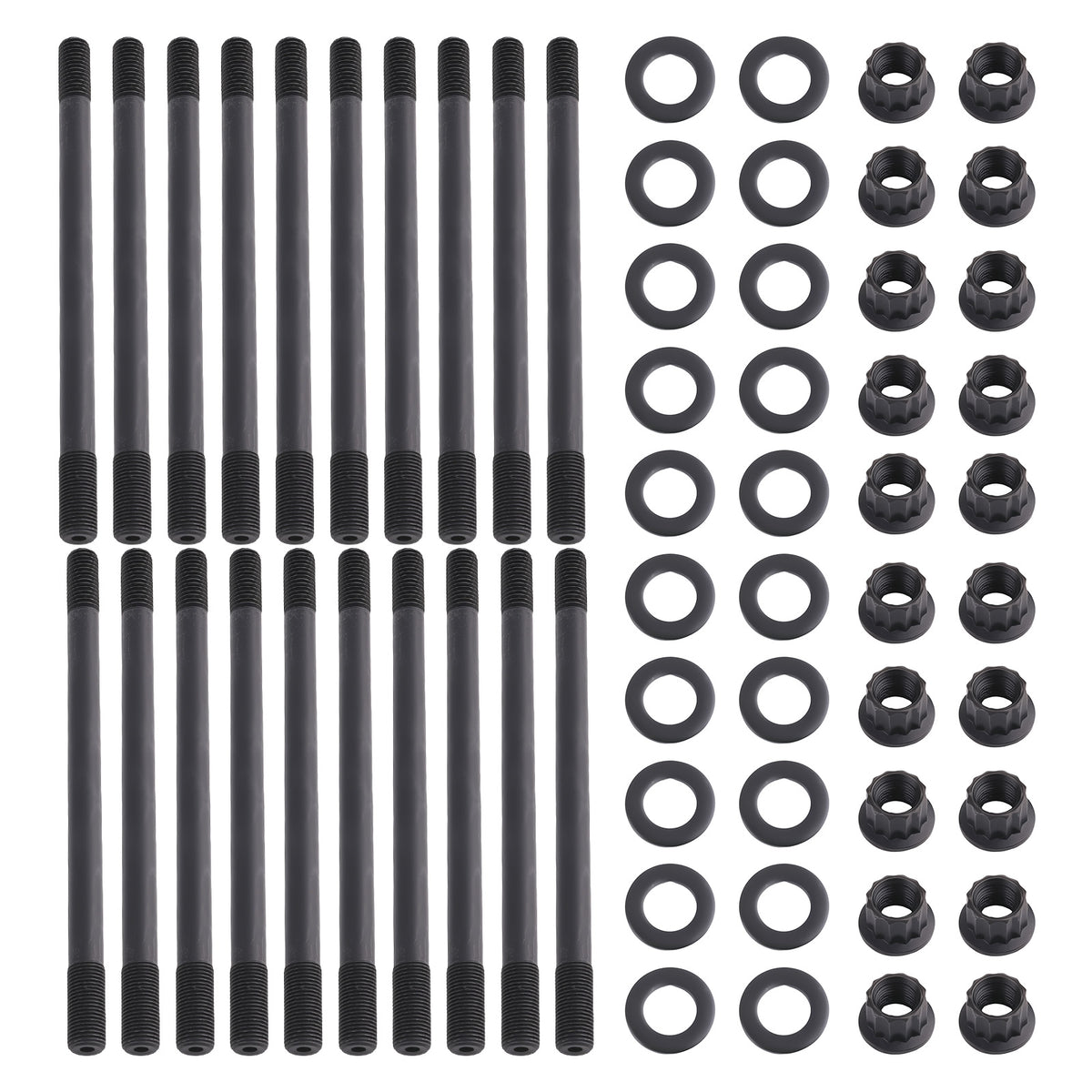 Cylinder Head Stud Kit compatible For Ford 6.0L Diesel F250 F350 F450 2003-2007 250-4202