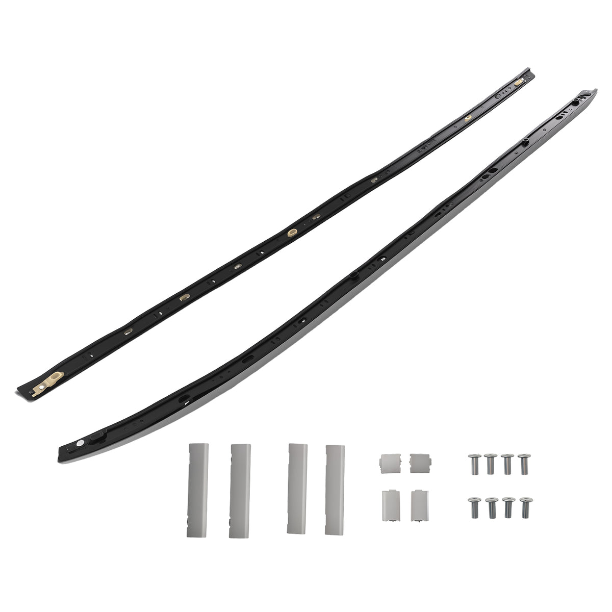 Roof Top Side Rails Rack Side Bars Carrier Luggage compatible For Honda CRV CR-V 2012-2016