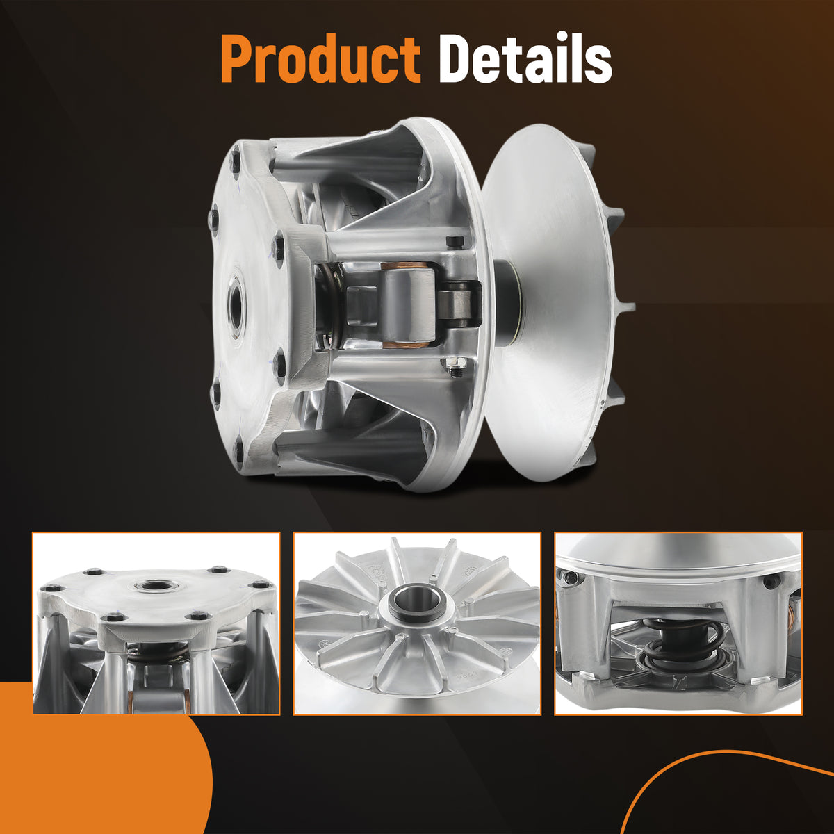 Complete Primary Driven Clutch w/ Puller Kit compatible For Polaris RZR 1000 XP 2014-2023