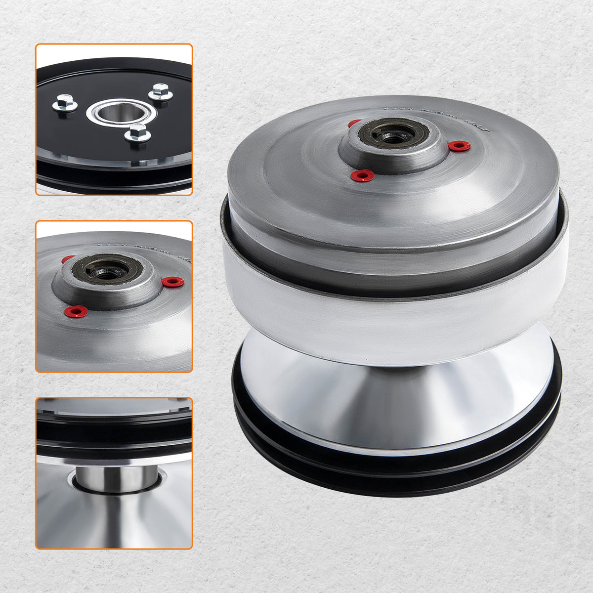 Club Car Gas compatible For Golf Cart Front Drive Clutch compatible For DS For Precedent 1997-2015