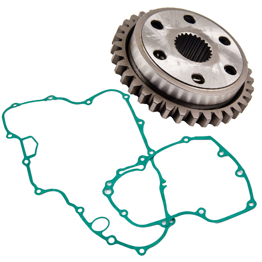 Compatible For Honda compatible For TRX450ER compatible For TRX 450ER compatible For TRX 450 ER One Way Starter Clutch kit W Gear 2006-2014