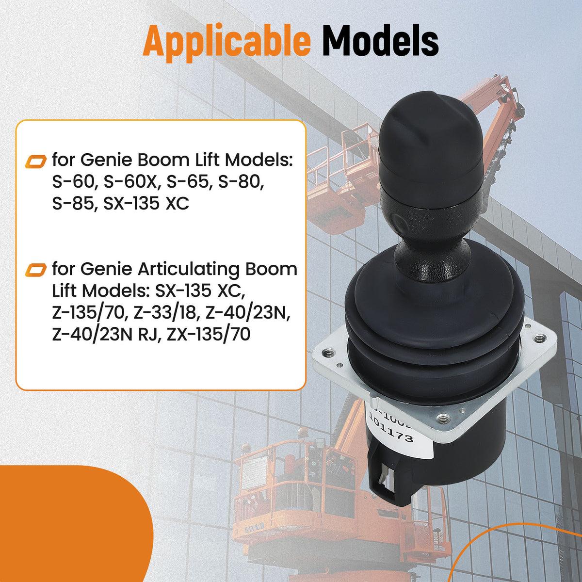 Dual Axis Joystick Controller For Genie Boom Lift S-60 S-60X S-65 S-80 S-85