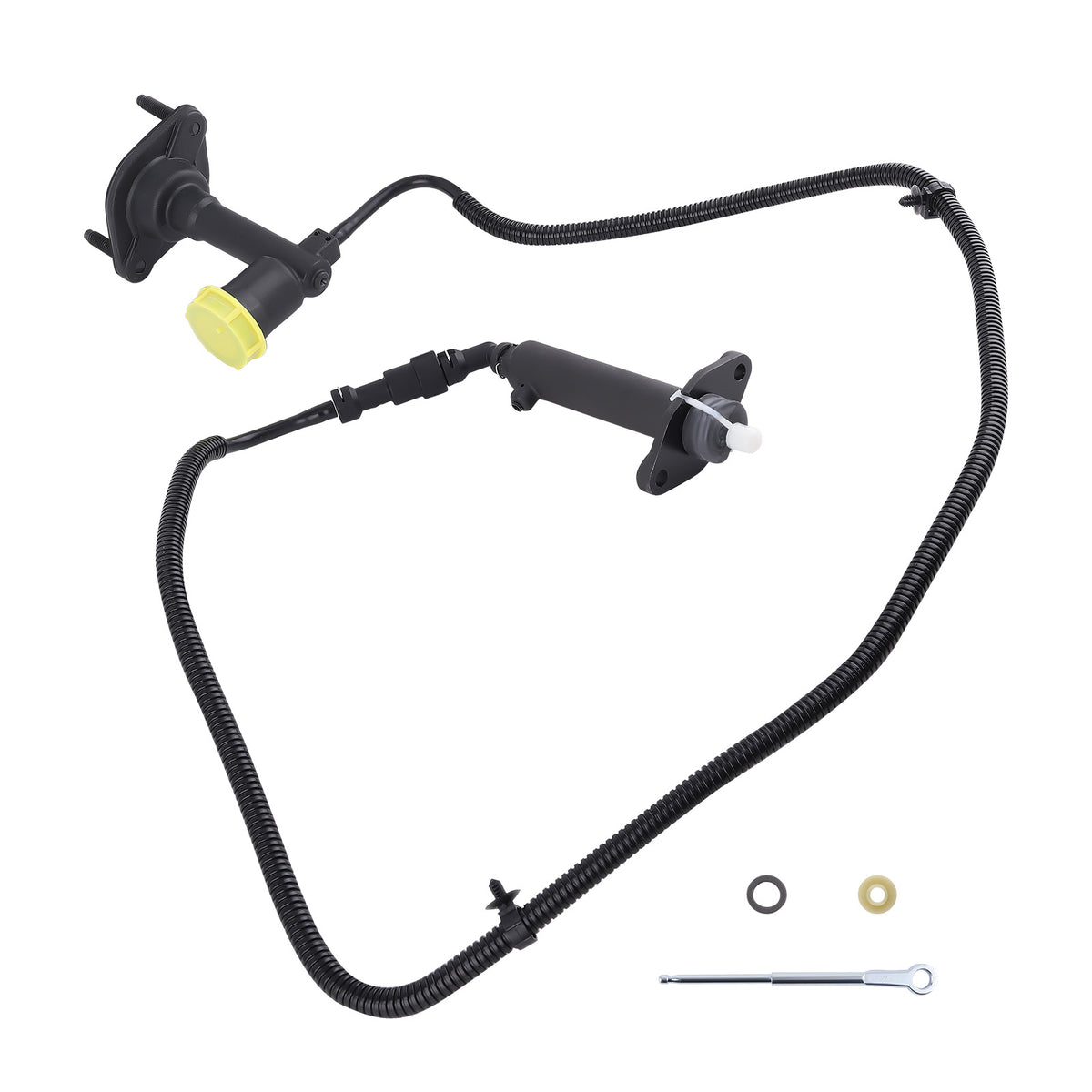 Clutch Master and Slave Cylinder Assembly compatible For Dodge Ram 2500 3500 2005-2014