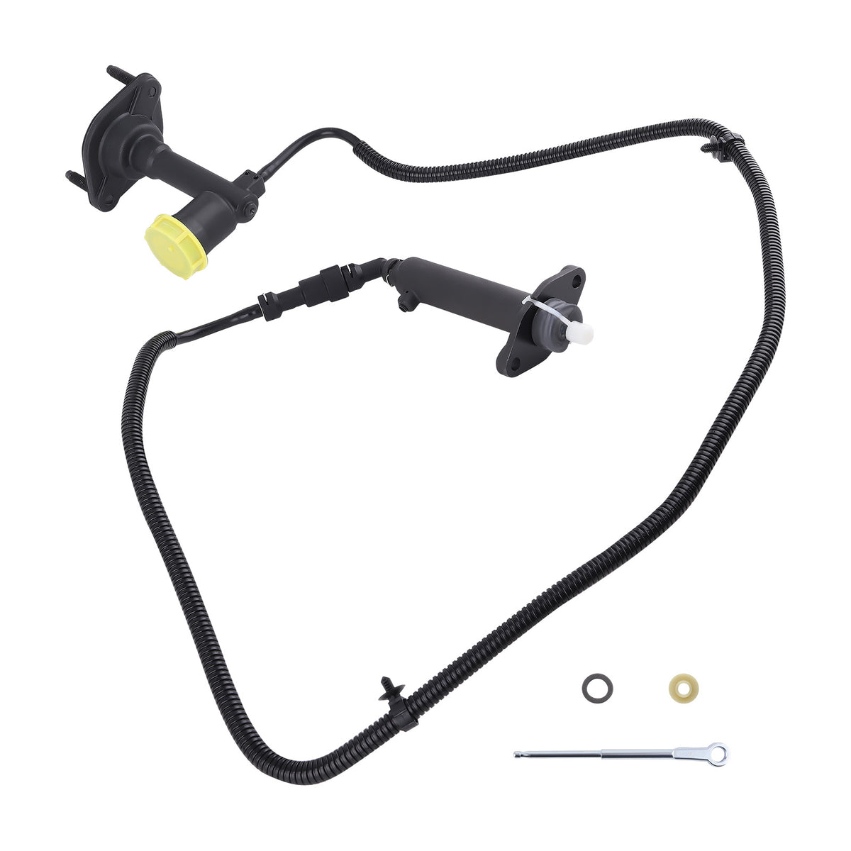 Clutch Master and Slave Cylinder Assembly compatible For Dodge Ram 2500 3500 2005-2014