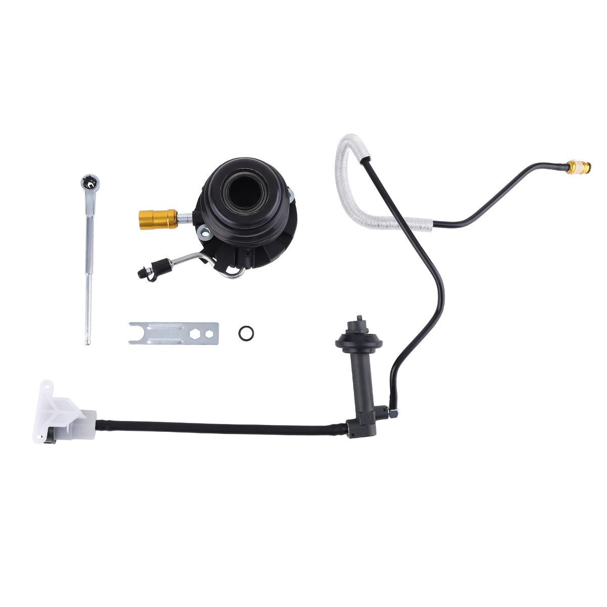 Clutch Master and Slave Cylinder Assembly compatible For Ford Explorer compatible For Ranger 2001-2011