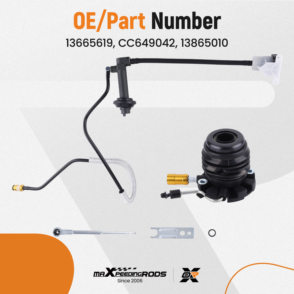 Clutch Master and Slave Cylinder Assembly compatible For Ford Explorer compatible For Ranger 2001-2011