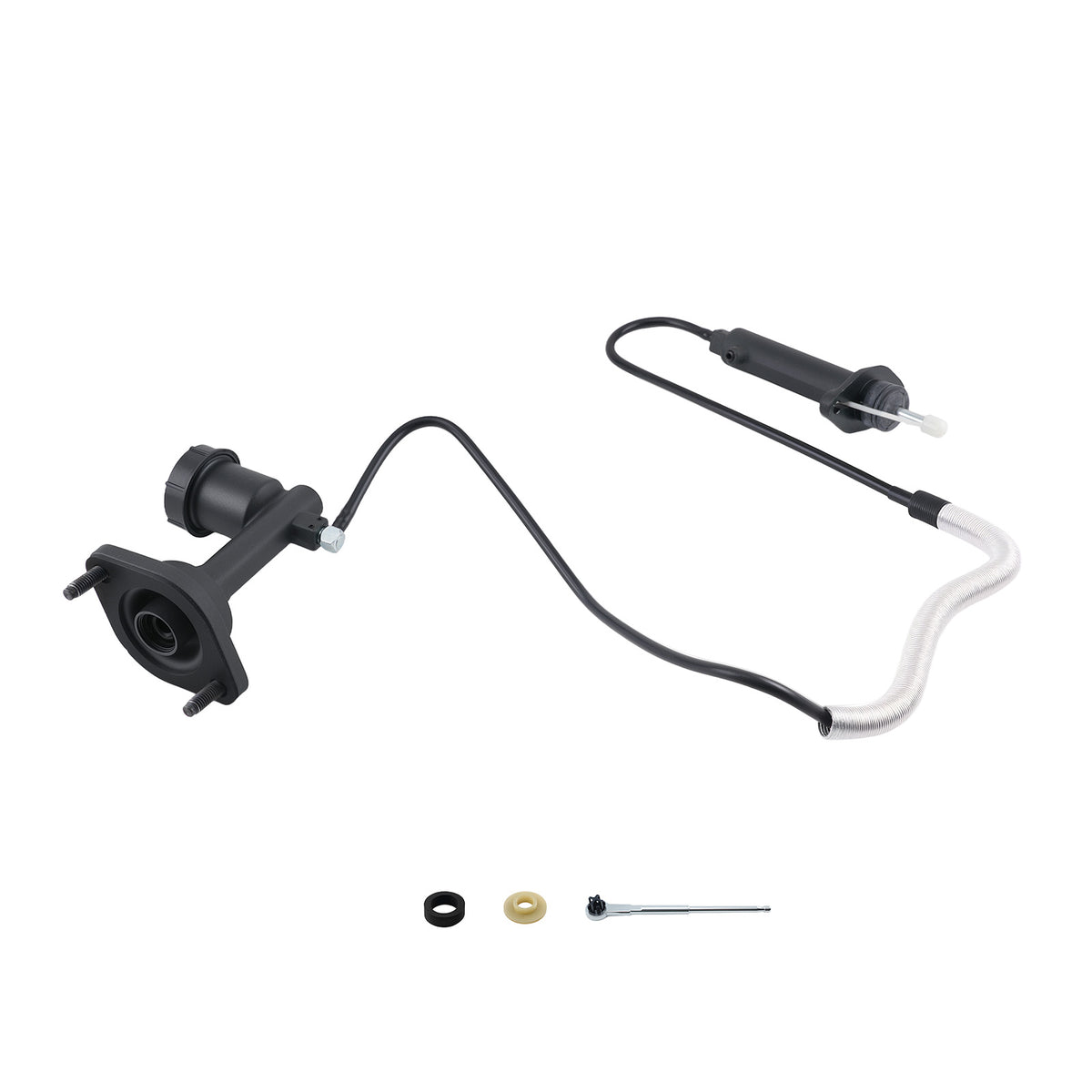 Clutch Master And Slave Cylinder compatible For Jeep Wrangler 2.4l 4.0l 05-06 CC649061