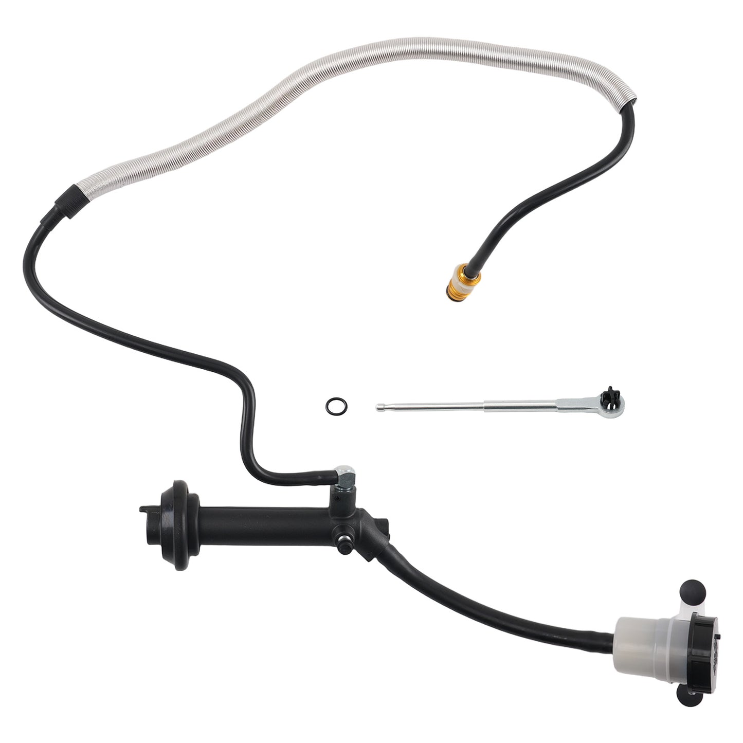 Clutch MasterSlave Cylinder Line Assy compatible For Ford Lobo F-150 F-250 1998-2004