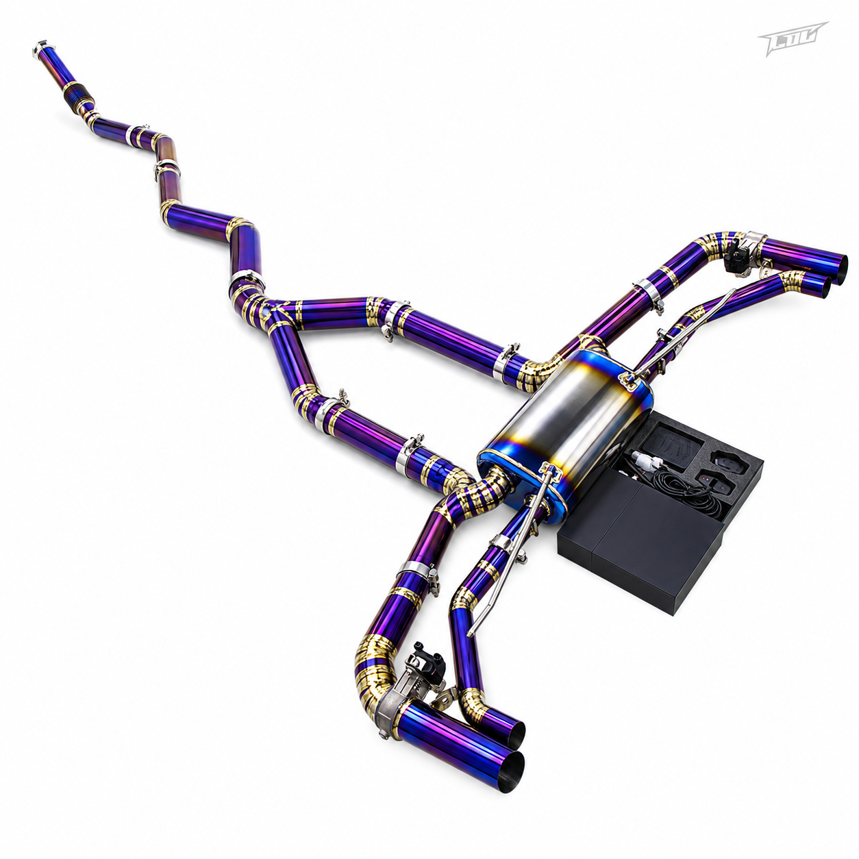 Titanium Catback Exhaust System for Mercedes Benz GLE53 AMG W167 3.0T